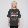 Camiseta oversize acidwash Into the sun